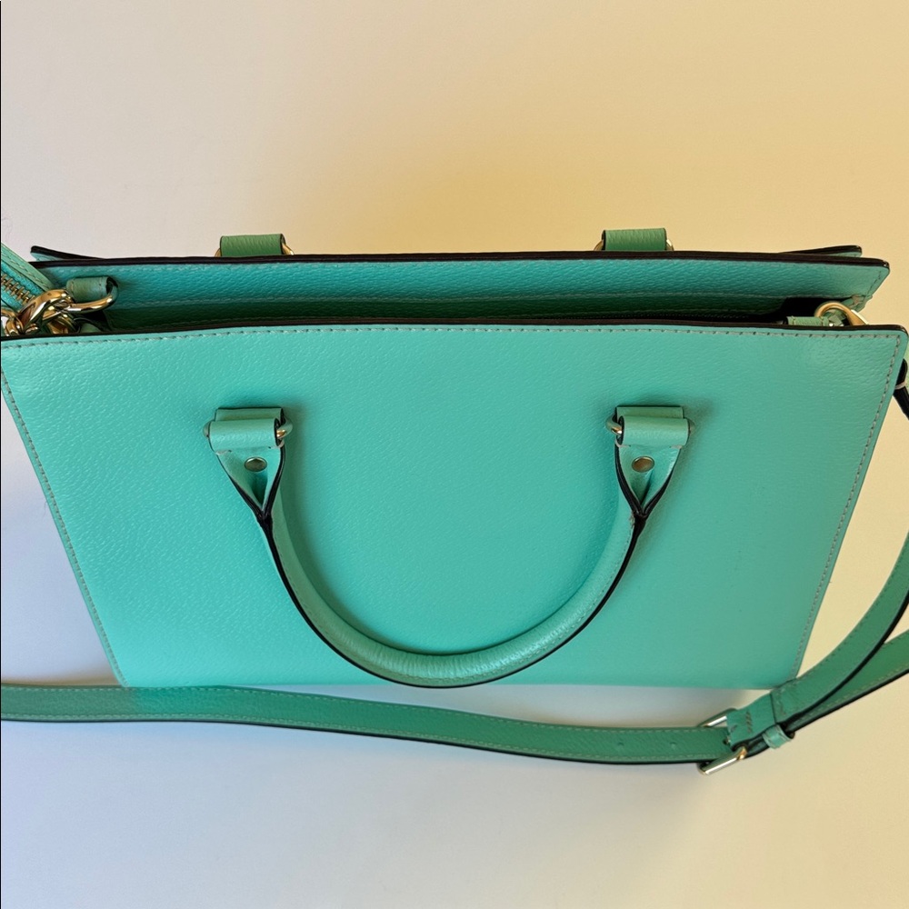 Kate Spade Wellesley Durham Leather Satchel Shoulder Bag - Picture 3 of 10